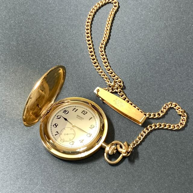 SEIKO(セイコー)の597 SEIKO セイコー メンズ 懐中時計 クオーツ式 贈内閣総理大臣  メンズの時計(腕時計(アナログ))の商品写真