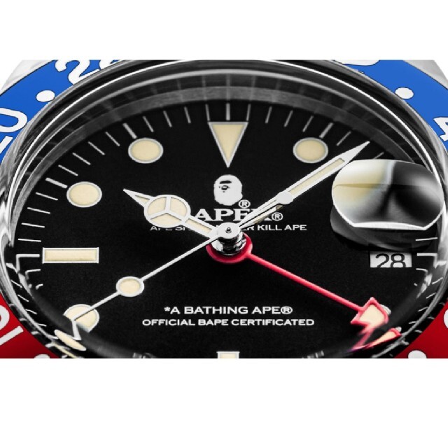 A BATHING APE(アベイシングエイプ)の激レア A BATHING APE CLASSIC TYPE 2 BAPEX メンズの時計(腕時計(アナログ))の商品写真