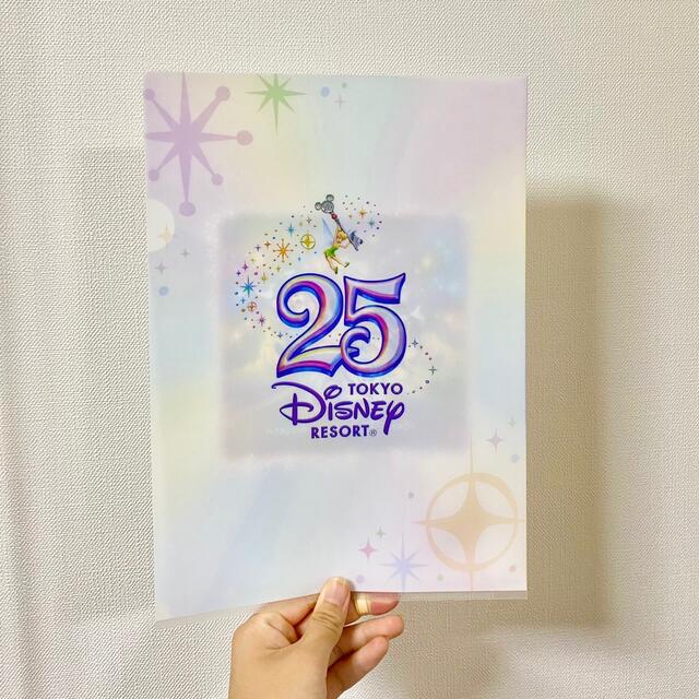 Disney(ディズニー)の東京ディズニーランド20周年ランチボックス&25周年　クリアファイル3枚　セット エンタメ/ホビーのおもちゃ/ぬいぐるみ(キャラクターグッズ)の商品写真