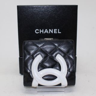 シャネル(CHANEL)の正規品【良品】CHANEL カンボンライン 折財布(財布)