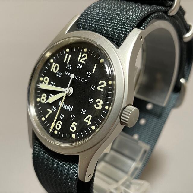 Hamilton(ハミルトン)の美品 hamilton khaki 9415A 手巻き ハミルトン カーキ メンズの時計(腕時計(アナログ))の商品写真