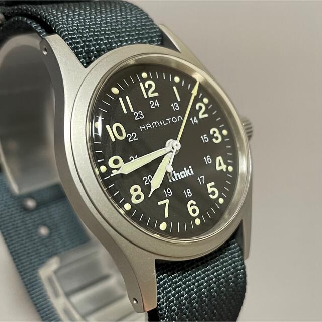 Hamilton(ハミルトン)の美品 hamilton khaki 9415A 手巻き ハミルトン カーキ メンズの時計(腕時計(アナログ))の商品写真