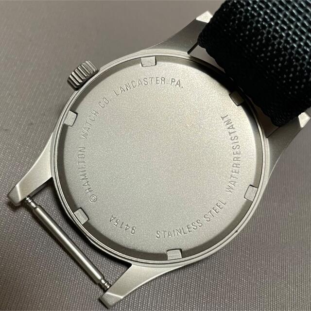 Hamilton(ハミルトン)の美品 hamilton khaki 9415A 手巻き ハミルトン カーキ メンズの時計(腕時計(アナログ))の商品写真