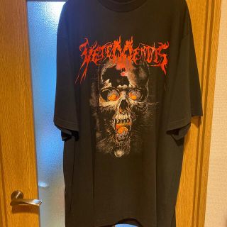 バレンシアガ(Balenciaga)のvetements スカル(Tシャツ/カットソー(半袖/袖なし))