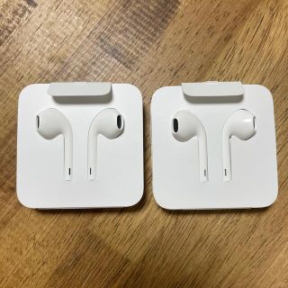 アイフォーン(iPhone)のApple アップル 純正 イヤホン EarPods Lightning 2つ(ヘッドフォン/イヤフォン)