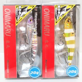 メガバス(Megabass)のNo.732【新品】メタルバイブ 20g　2個セット　メガバス　オニマル　鬼丸(ルアー用品)