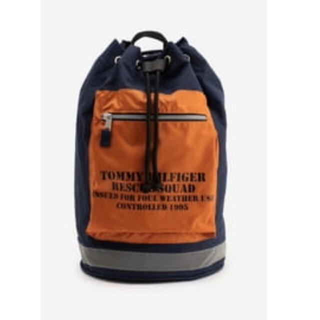 TOMMY HILFIGER(トミーヒルフィガー)の値下げ❗️早い者勝ち❗️トミー　ヒルフィガー　ドローコードバックパック メンズのバッグ(バッグパック/リュック)の商品写真