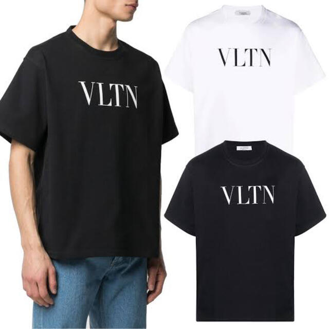VALENTINO バレンチノ BLACK Tシャツ メンズ 春夏2023 2V0MG14W9DF 0NO  ia