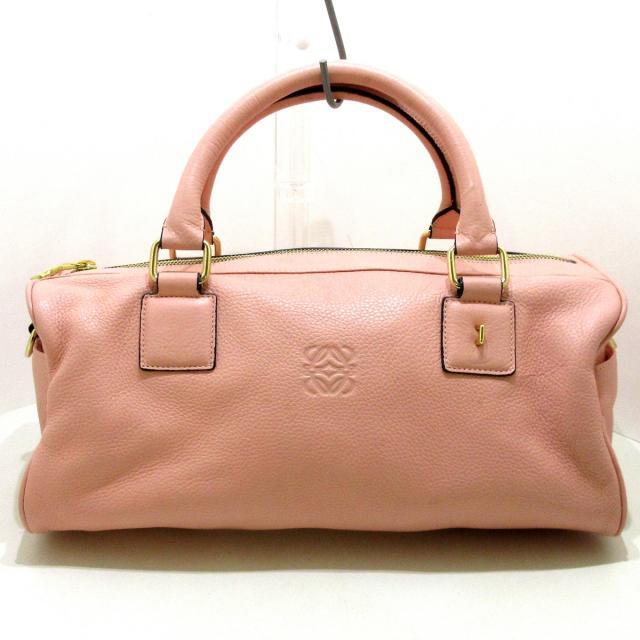 現品限り一斉値下げ! LOEWE - ロエベ ハンドバッグ アメ ピンク