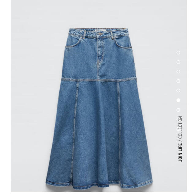 ZARA - ZARA デニムスカート(タグ付き/未使用)の通販 by ZARA - ZARA デニムスカート(タグ付き/未使用)の通販 by