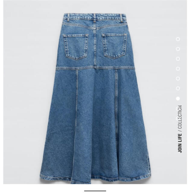 ZARA - ZARA デニムスカート(タグ付き/未使用)の通販 by ZARA - ZARA デニムスカート(タグ付き/未使用)の通販 by