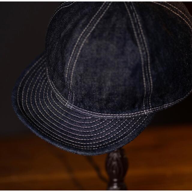 【MISSION DISTRICT × HIGHER】 DENIM CAP メンズの帽子(キャップ)の商品写真