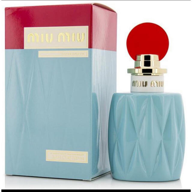 miumiu(ミュウミュウ)のmiumiu オードパルファム100ml コスメ/美容の香水(香水(女性用))の商品写真