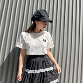 エピヌ(épine)のepine エピヌ  Eé tee black heart Tシャツ(Tシャツ(半袖/袖なし))