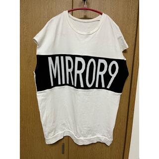 mirror9 - MIRROR9 ノースリーブ ロゴTシャツ
