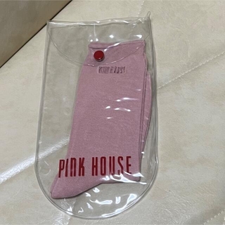 ピンクハウス(PINK HOUSE)のPINK HOUSE ロゴ入りソックス　2点セット(ソックス)