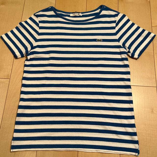 LACOSTE(ラコステ)の（49）LACOSTE メンズ Tシャツ　ボートネック　カットソー メンズのトップス(Tシャツ/カットソー(半袖/袖なし))の商品写真