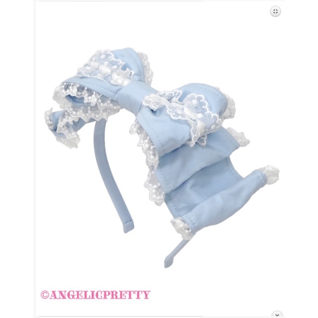 angelic pretty くるりんリボンカチューシャ　赤