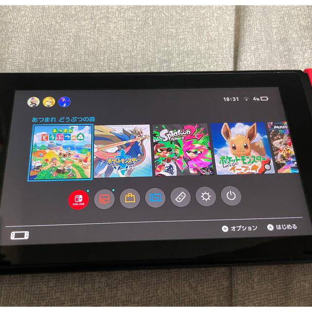 Nintendo Switch(ニンテンドースイッチ)のソフト有　Nintendo Switch エンタメ/ホビーのゲームソフト/ゲーム機本体(家庭用ゲーム機本体)の商品写真