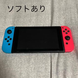 ニンテンドースイッチ(Nintendo Switch)のソフト有　Nintendo Switch(家庭用ゲーム機本体)