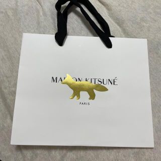 メゾンキツネ(MAISON KITSUNE')のキツネ　ショッパー(ショップ袋)