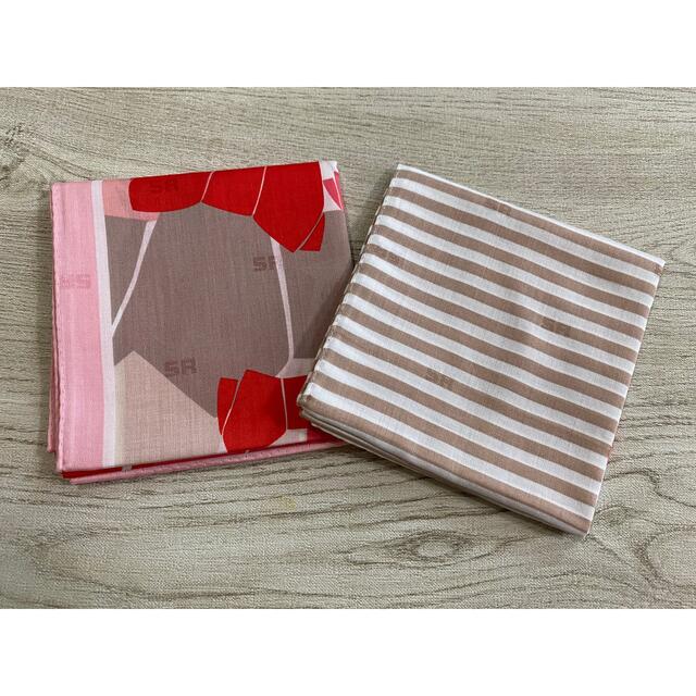 新品 未使用 SONIARYKIEL ソニアリキエル ハンカチ2枚組