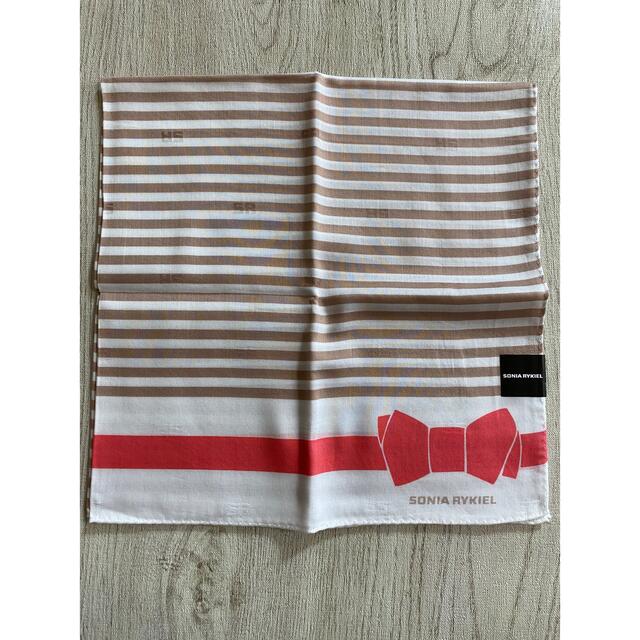 新品 未使用 SONIARYKIEL ソニアリキエル ハンカチ2枚組