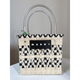 マルニ(Marni)のmarni flower Market bag (かごバッグ/ストローバッグ)