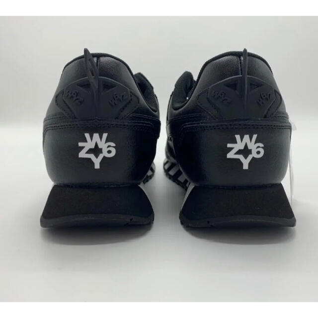 日本限定300足★W6YZ ストライプソール スニーカー ブラック メンズの靴/シューズ(スニーカー)の商品写真
