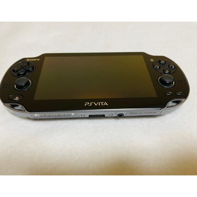 PlayStation Vita - PS Vita PCH-1100クリスタルブラック 動作良好の ...