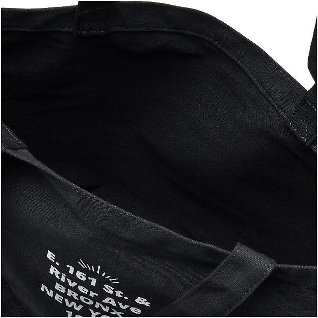 MLB(メジャーリーグベースボール)の【新品】MLB キャンバストートバッグ NYY ブラック レディース レディースのバッグ(トートバッグ)の商品写真