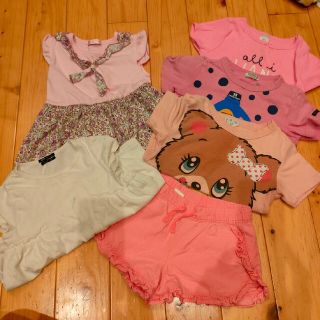 ダブルビー(DOUBLE.B)の子供服まとめ売り　100cm程度　mikihouse　FITH(Tシャツ/カットソー)