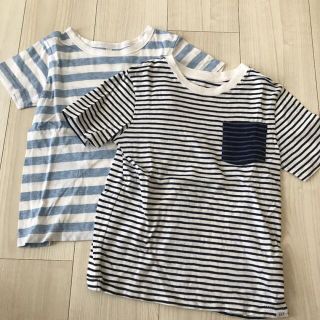 ムジルシリョウヒン(MUJI (無印良品))のTシャツ2枚(Tシャツ/カットソー)