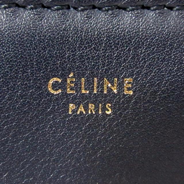 CELINE セリーヌ エッジ ラージ ワンショルダー ハンドバッグ ブラック