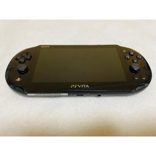 プレイステーションヴィータ(PlayStation Vita)のPSVita PCH-2000 ZA11 本体 ブラック 動作良好(家庭用ゲーム機本体)