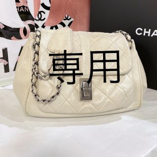 【正規品】美品！CHANEL シャネル 2.55 ショルダーバッグ アイボリー(ショルダーバッグ)