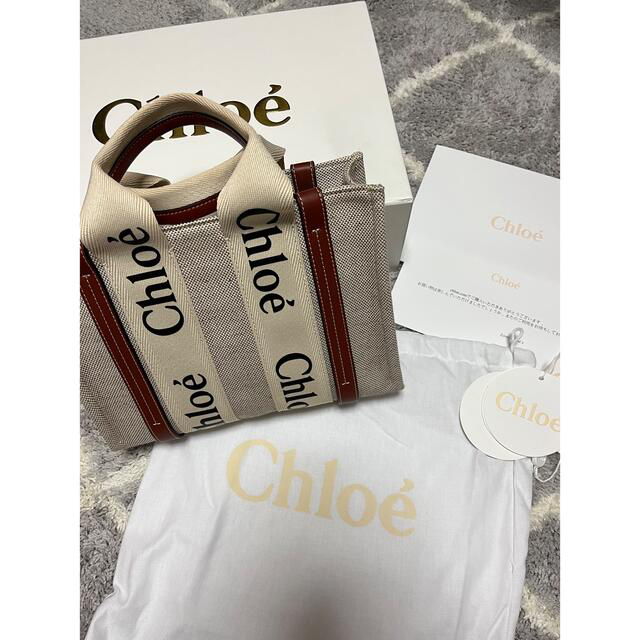 Chloe クロエ “woody”スモールトートバッグ - husnususlu.com