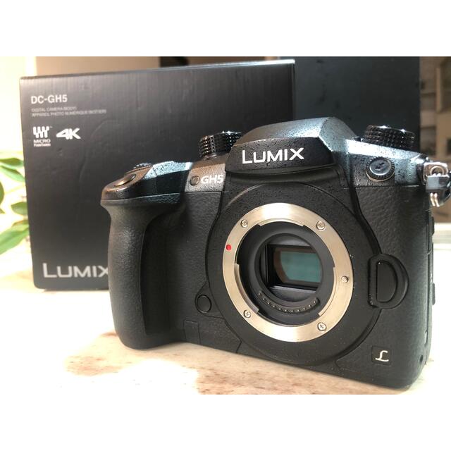 Panasonic(パナソニック)のGH5 レンズ4本プラスフィルター付き(約67万円相当） スマホ/家電/カメラのカメラ(ミラーレス一眼)の商品写真