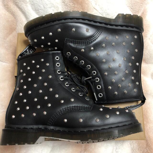 Dr.Martens(ドクターマーチン)の☆新品未使用 ドクターマーチン ブーツ 8ホール 1460 STUD UK8☆ メンズの靴/シューズ(ブーツ)の商品写真