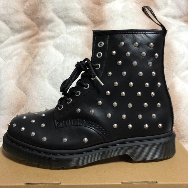 Dr.Martens(ドクターマーチン)の☆新品未使用 ドクターマーチン ブーツ 8ホール 1460 STUD UK8☆ メンズの靴/シューズ(ブーツ)の商品写真