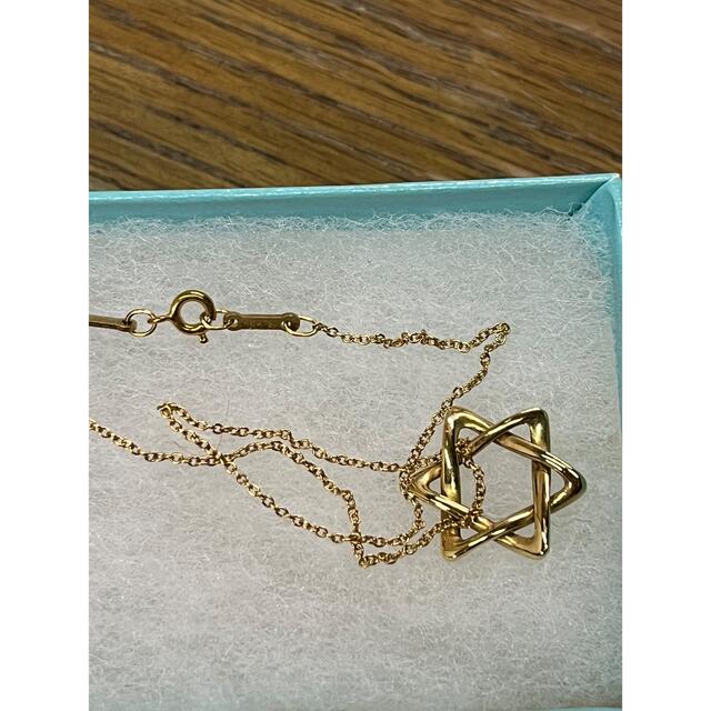 Tiffany & Co.(ティファニー)のティファニー　Tiffany ネックレス　スターオブダビデ　k18 レディースのアクセサリー(ネックレス)の商品写真