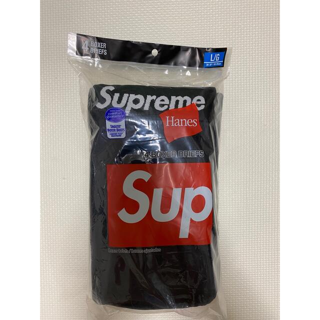 シュプリーム supreme ボクサーブリーフ Hanes 4パック