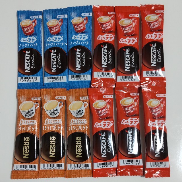 Nestle(ネスレ)のスティックコーヒー12本set(内ほうじ茶ラテ3本) 食品/飲料/酒の飲料(コーヒー)の商品写真