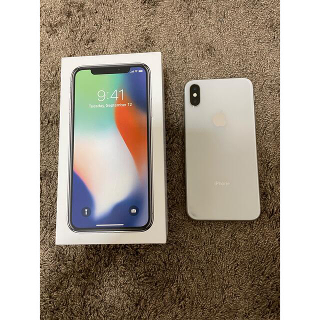 iPhoneX Silver 64GB SIMフリー