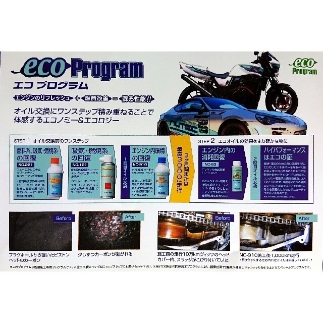 NUTEC NC-910・83「フラッシング＆トリートメント」セット 自動車/バイクの自動車(メンテナンス用品)の商品写真