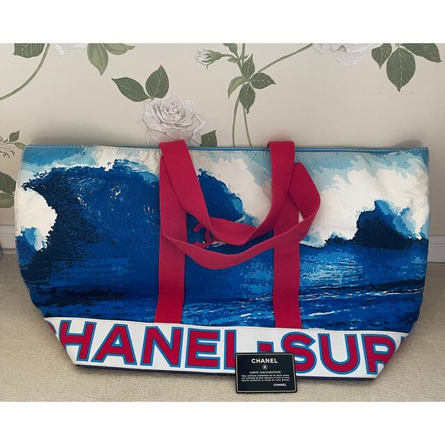 CHANEL - SALE‼️♡CHANEL♡レアサーフラインハイサマートートの CHANEL - SALE‼️♡CHANEL♡レアサーフラインハイサマートートの