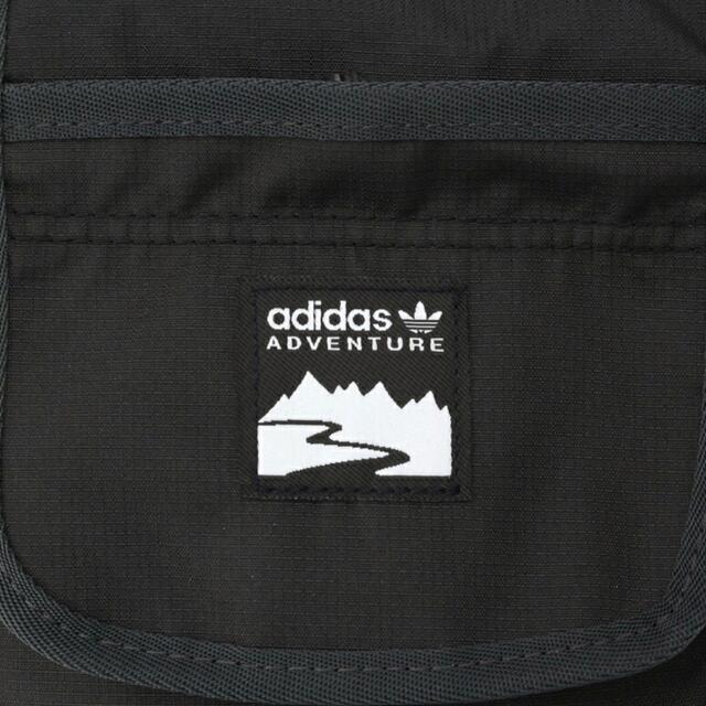 adidas(アディダス)のアディダス/adidas/アドベンチャーフラップバッグ ブラック メンズのバッグ(ショルダーバッグ)の商品写真