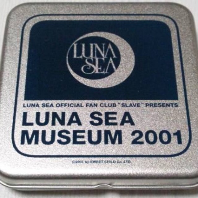 LUNA SEA MUSEUM 2001鍵キーチェーン・ネックレス缶ケース入り☆