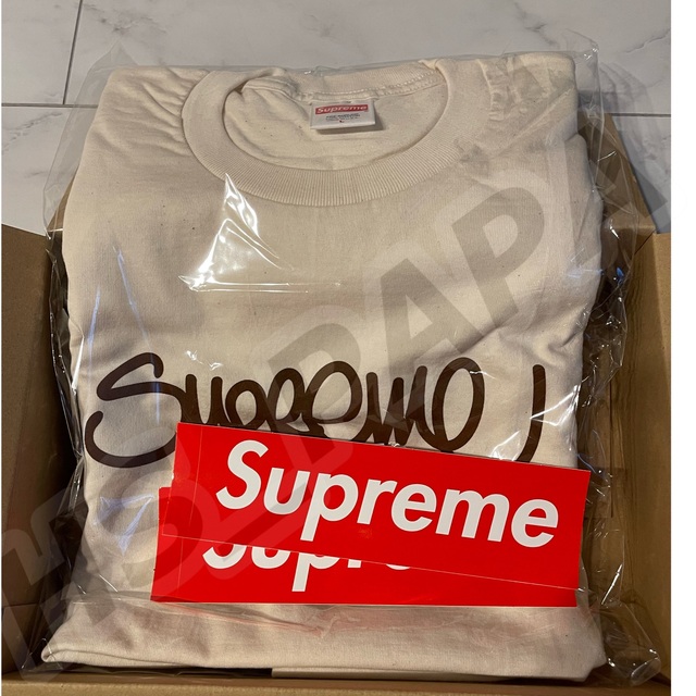 Supreme(シュプリーム)のSupreme Handstyle Tee Natural  メンズのトップス(Tシャツ/カットソー(半袖/袖なし))の商品写真