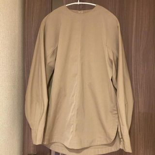 ハイク(HYKE)の【HYKE】TASLAN TWILL TOP ベージュ(シャツ/ブラウス(長袖/七分))